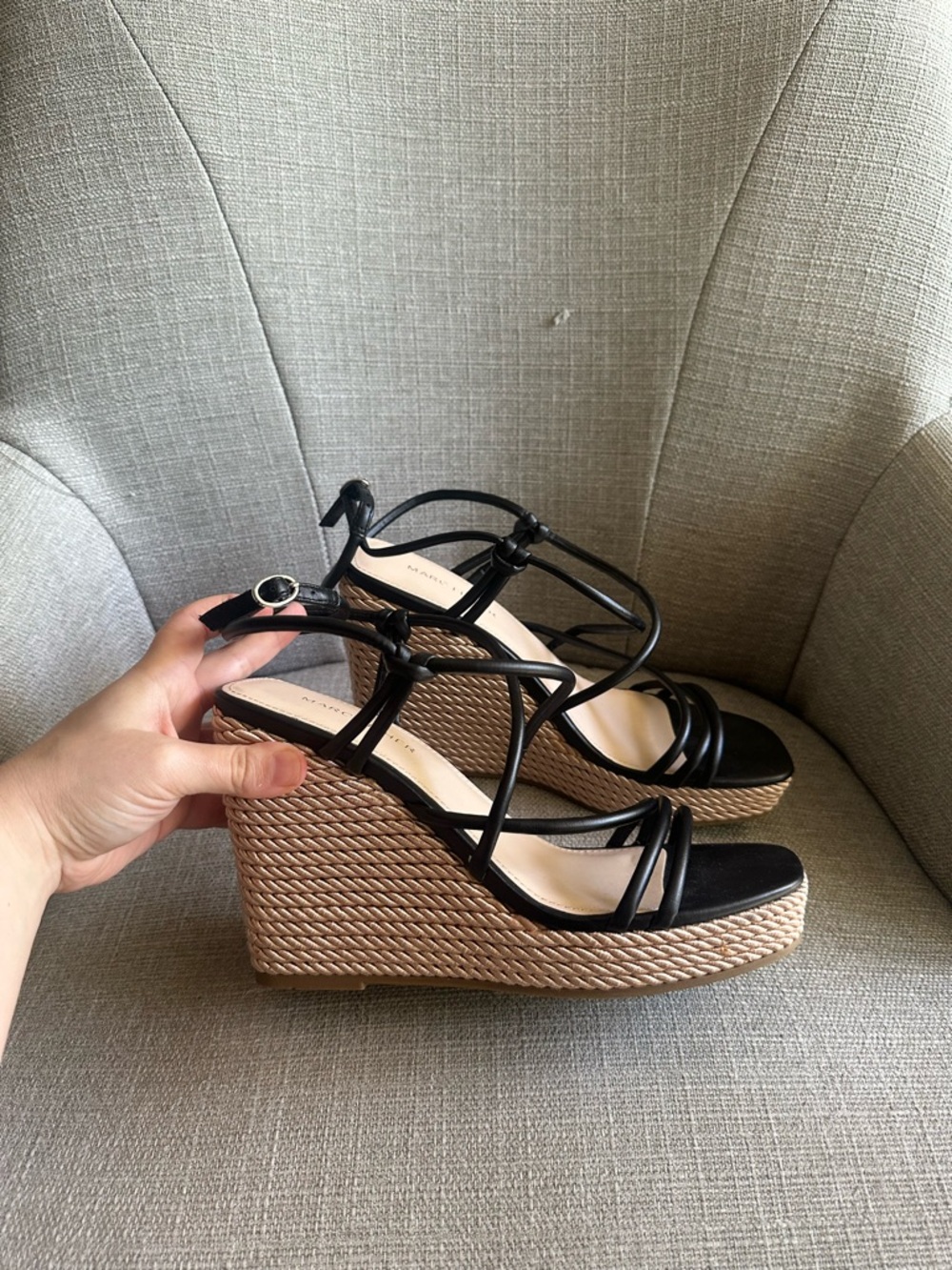 Marc Fisher Zesty Wedge Sandals